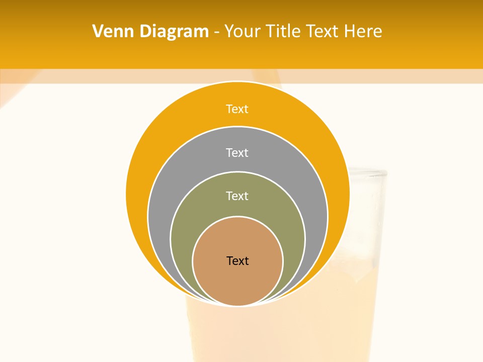 Vitamin Freshness Food PowerPoint Template