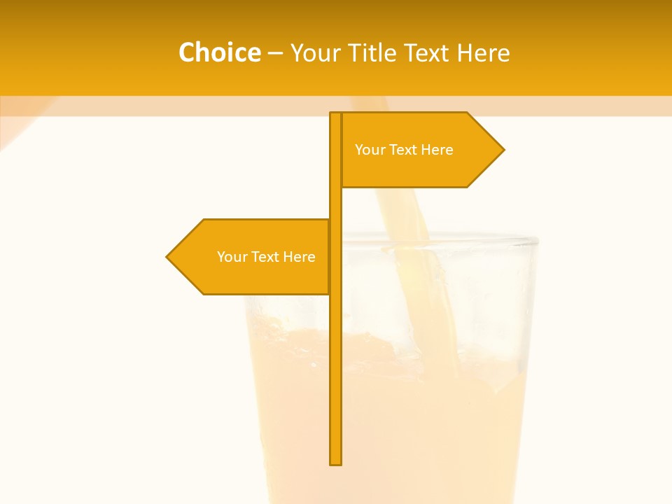 Vitamin Freshness Food PowerPoint Template