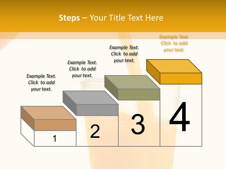 Vitamin Freshness Food PowerPoint Template