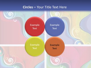 Colorful Decorative Flower PowerPoint Template