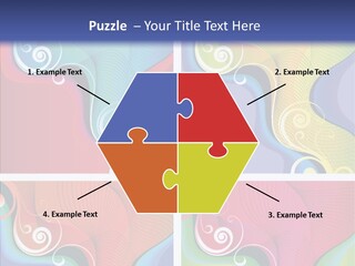 Colorful Decorative Flower PowerPoint Template