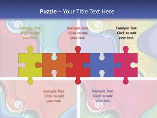 Colorful Decorative Flower PowerPoint Template