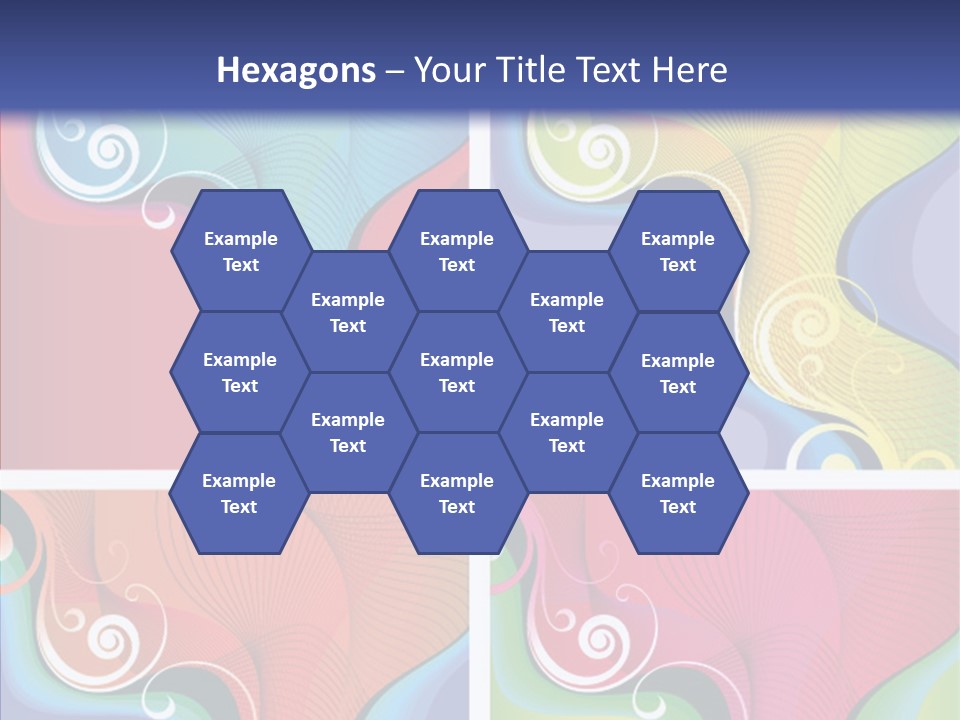 Colorful Decorative Flower PowerPoint Template