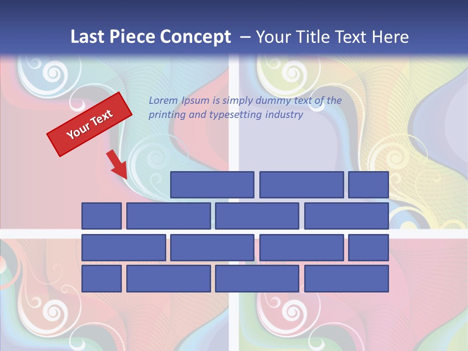 Colorful Decorative Flower PowerPoint Template