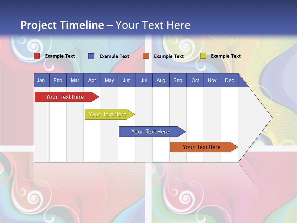 Colorful Decorative Flower PowerPoint Template