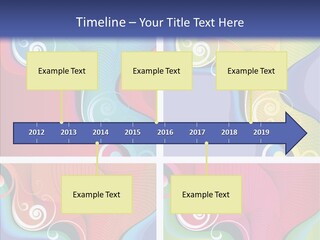 Colorful Decorative Flower PowerPoint Template