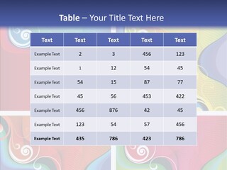 Colorful Decorative Flower PowerPoint Template