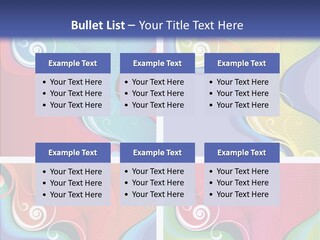Colorful Decorative Flower PowerPoint Template