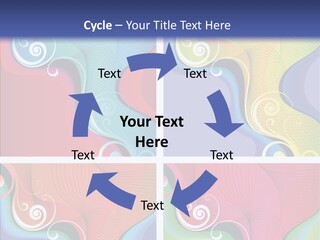 Colorful Decorative Flower PowerPoint Template