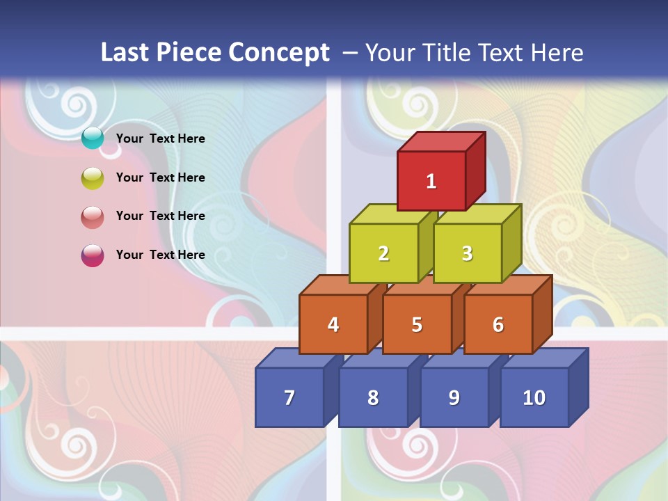 Colorful Decorative Flower PowerPoint Template