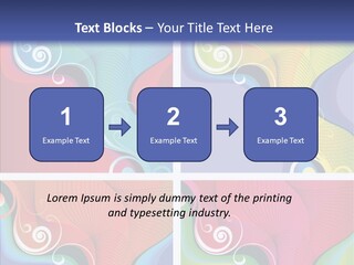 Colorful Decorative Flower PowerPoint Template