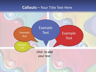 Colorful Decorative Flower PowerPoint Template