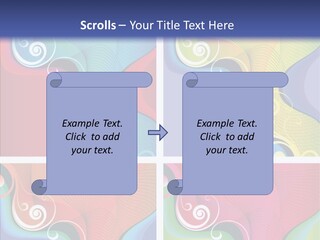 Colorful Decorative Flower PowerPoint Template
