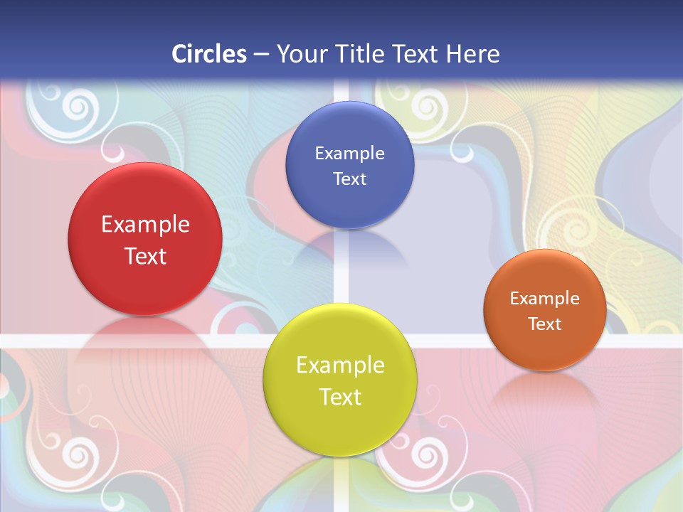 Colorful Decorative Flower PowerPoint Template