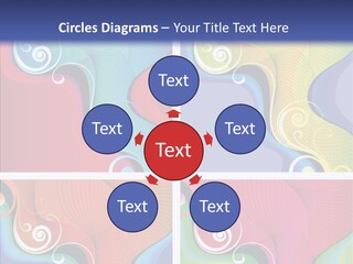 Colorful Decorative Flower PowerPoint Template