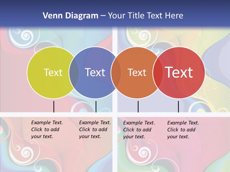 Colorful Decorative Flower PowerPoint Template