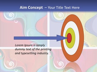 Colorful Decorative Flower PowerPoint Template
