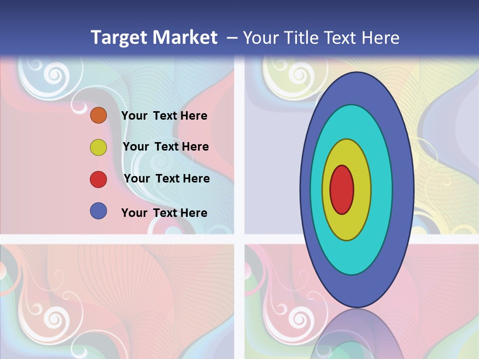Colorful Decorative Flower PowerPoint Template