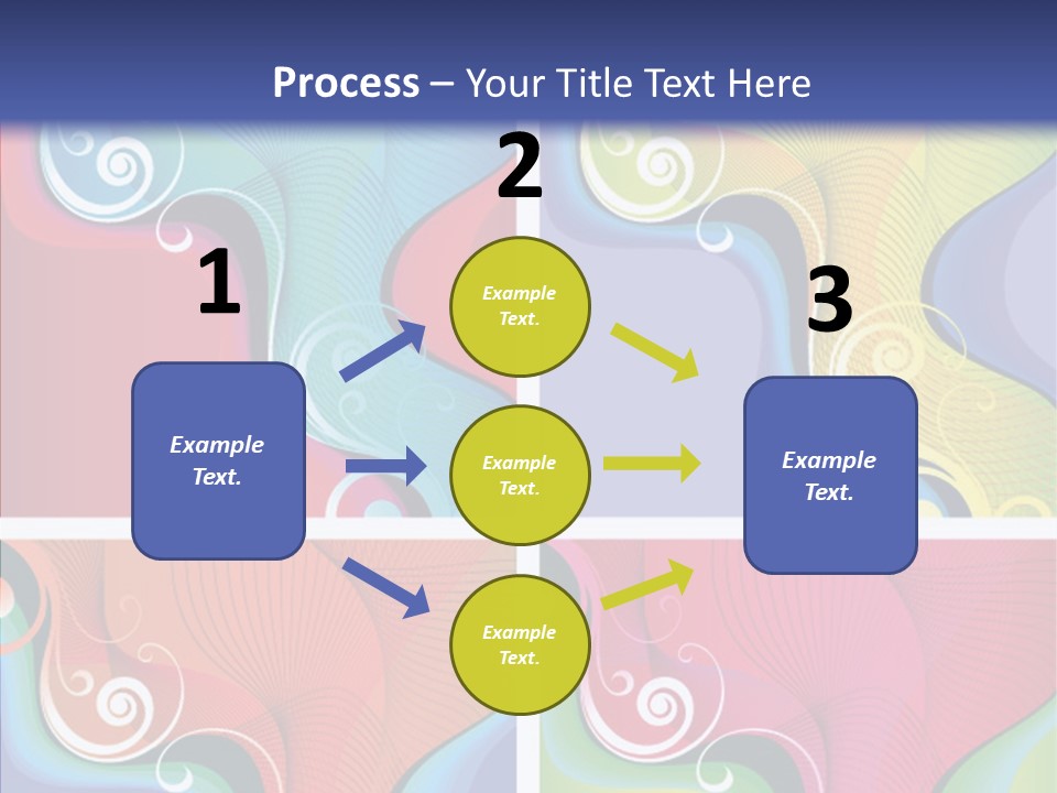 Colorful Decorative Flower PowerPoint Template