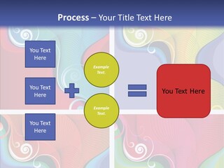 Colorful Decorative Flower PowerPoint Template