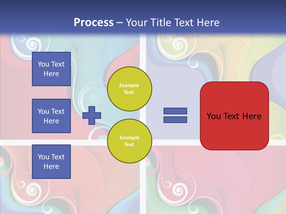 Colorful Decorative Flower PowerPoint Template