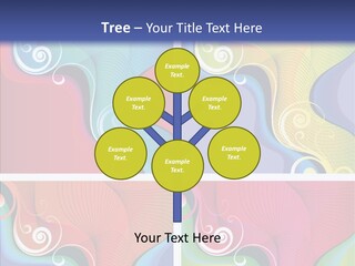 Colorful Decorative Flower PowerPoint Template