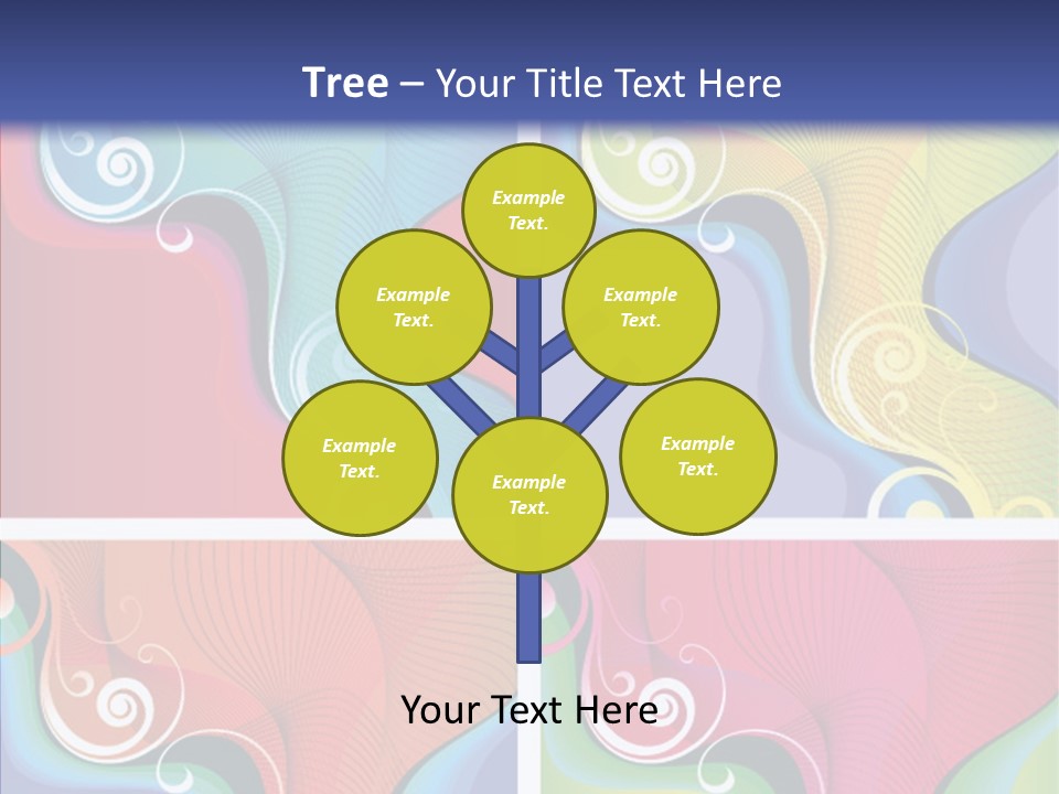 Colorful Decorative Flower PowerPoint Template