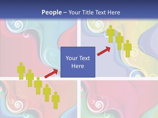 Colorful Decorative Flower PowerPoint Template