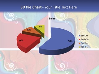 Colorful Decorative Flower PowerPoint Template