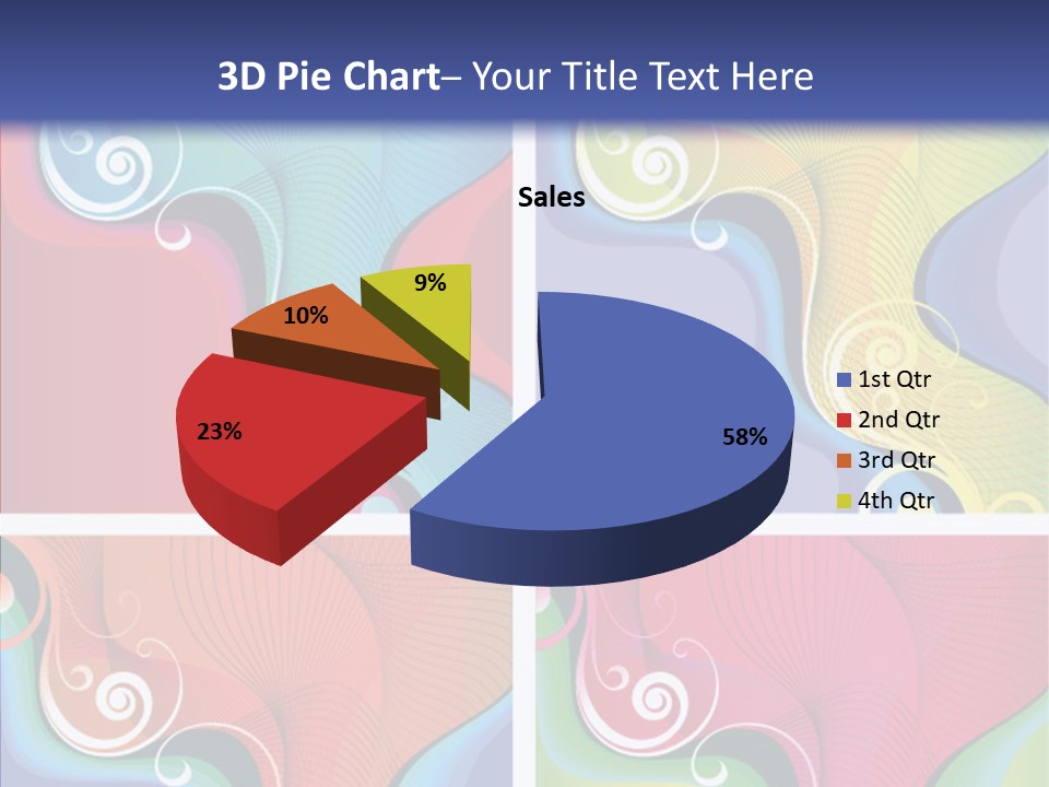 Colorful Decorative Flower PowerPoint Template