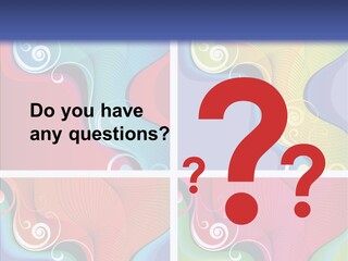 Colorful Decorative Flower PowerPoint Template