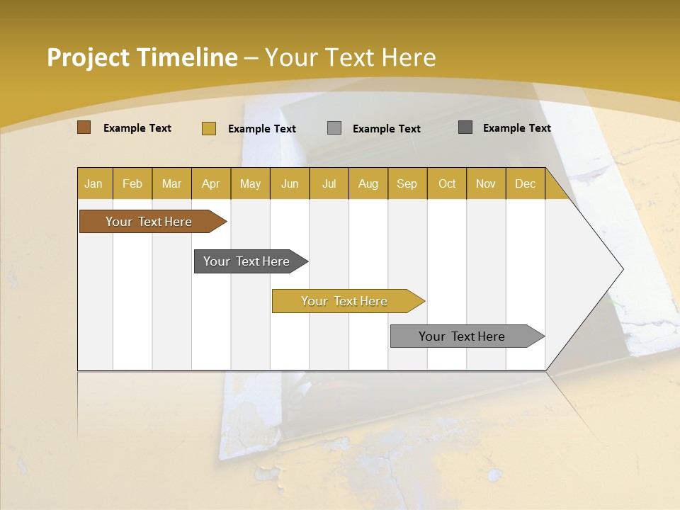 Geranium Front Wall PowerPoint Template