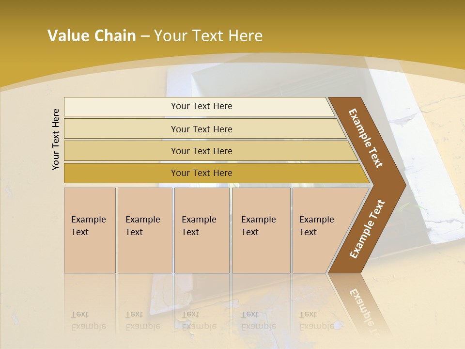 Geranium Front Wall PowerPoint Template