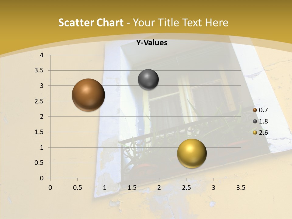 Geranium Front Wall PowerPoint Template