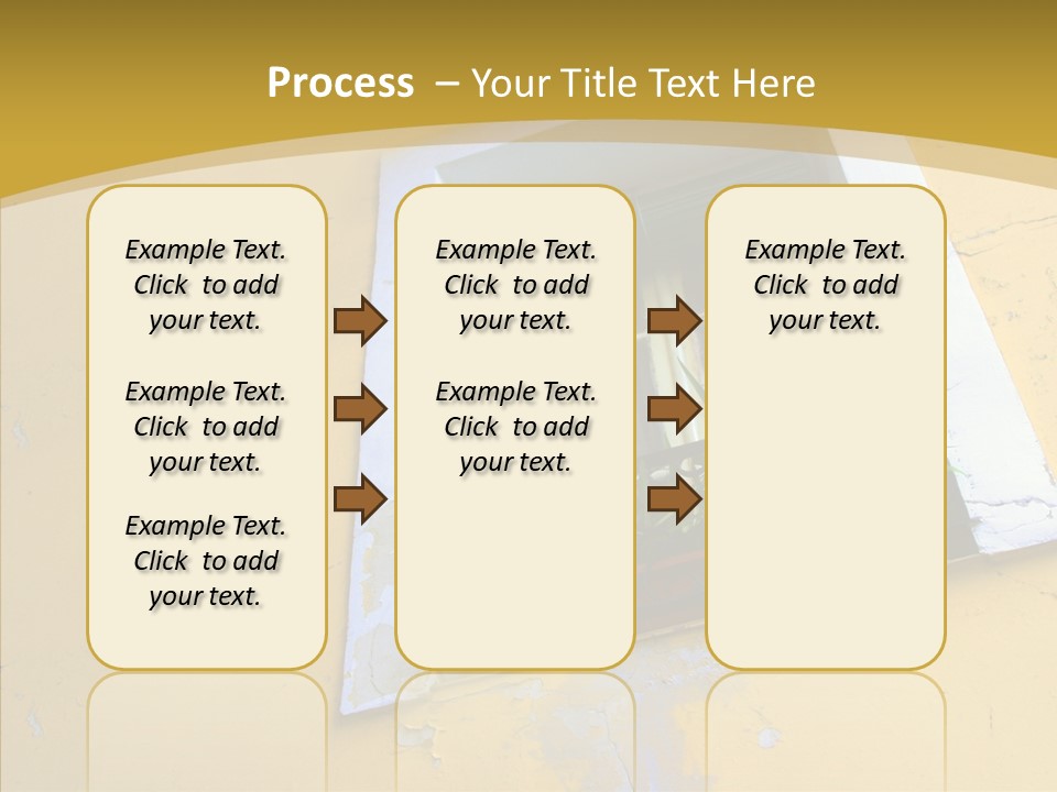 Geranium Front Wall PowerPoint Template