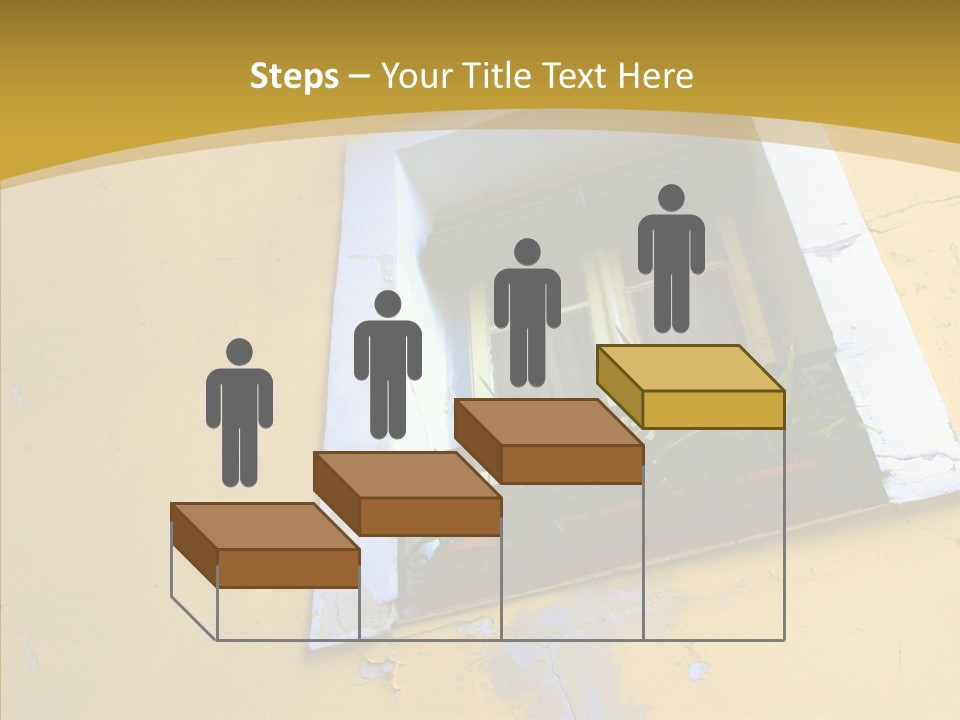 Geranium Front Wall PowerPoint Template