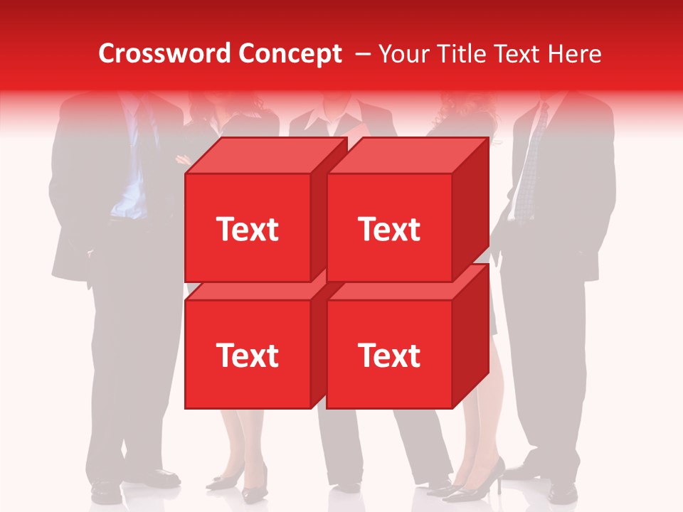 Collaboration Teamworking Men PowerPoint Template