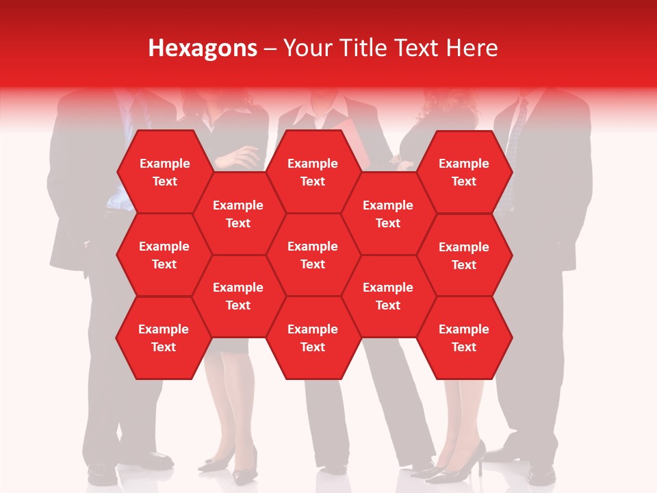 Collaboration Teamworking Men PowerPoint Template