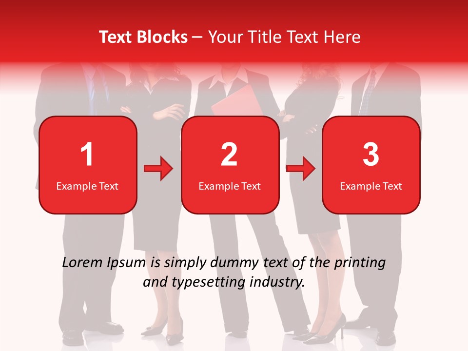 Collaboration Teamworking Men PowerPoint Template