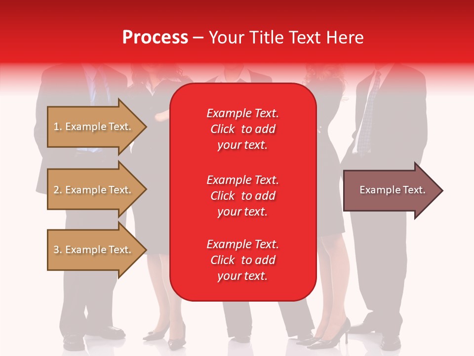 Collaboration Teamworking Men PowerPoint Template