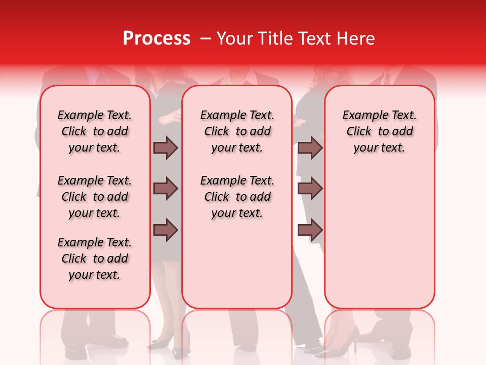 Collaboration Teamworking Men PowerPoint Template