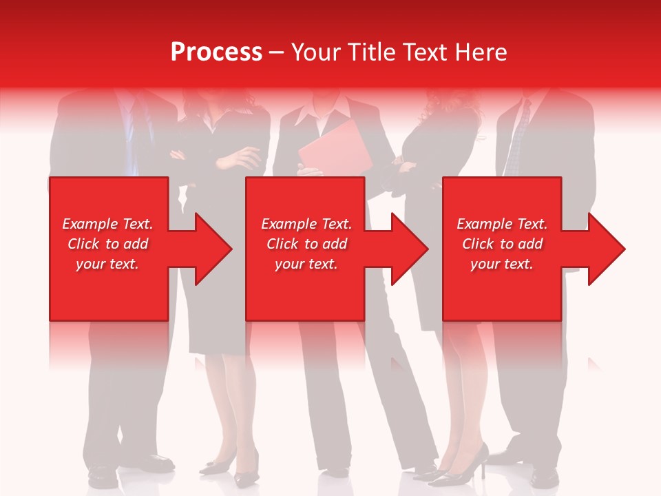 Collaboration Teamworking Men PowerPoint Template