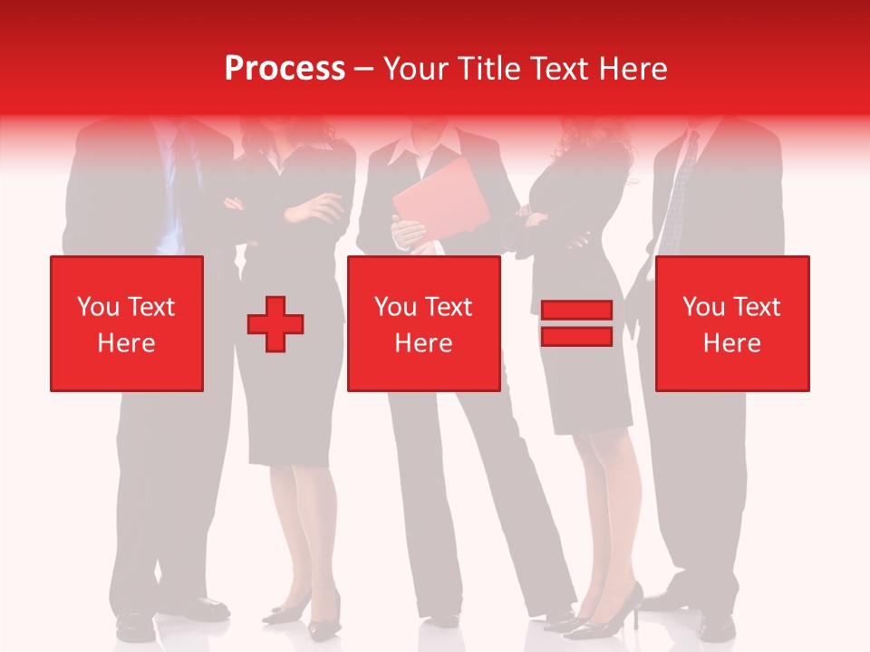 Collaboration Teamworking Men PowerPoint Template