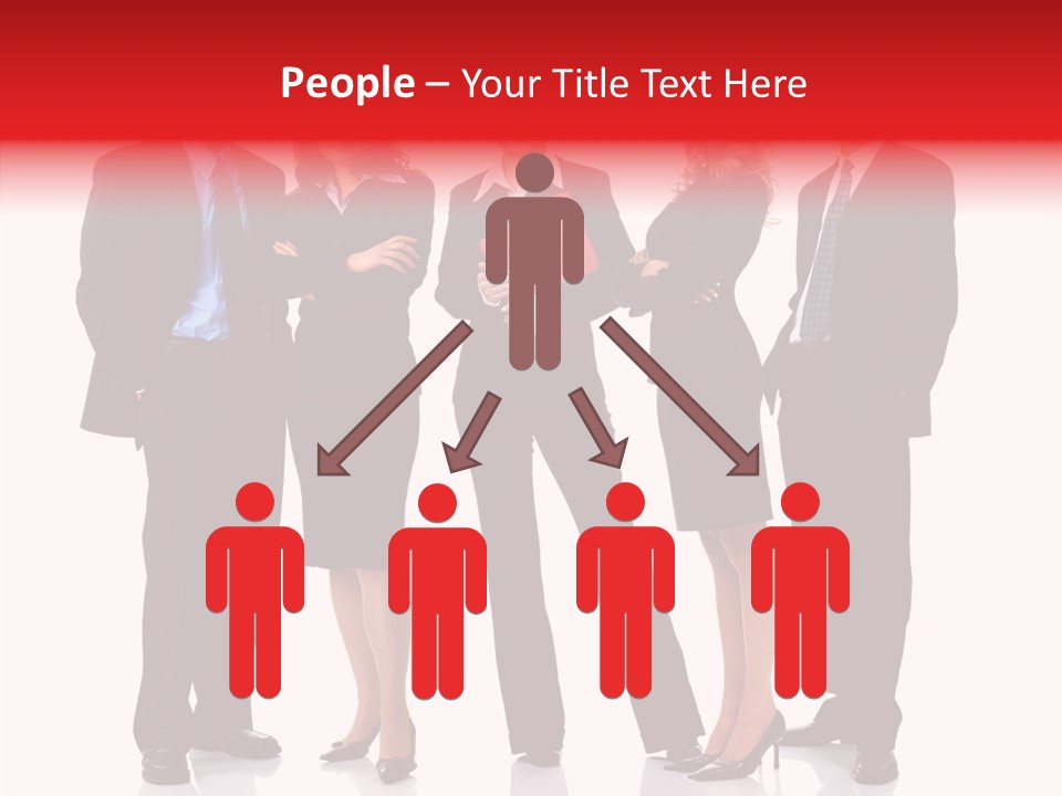 Collaboration Teamworking Men PowerPoint Template