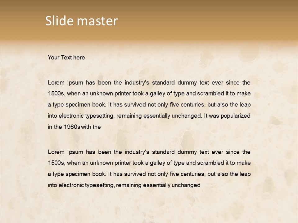 Baker Cut Soft PowerPoint Template