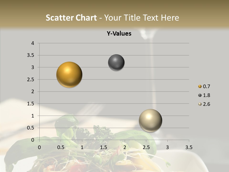 Cheese Dish Plate PowerPoint Template