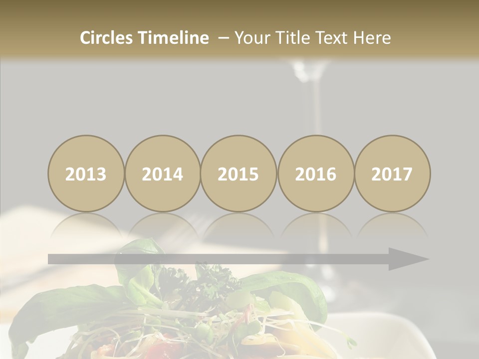 Cheese Dish Plate PowerPoint Template