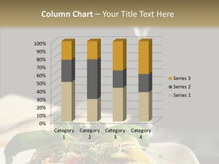 Cheese Dish Plate PowerPoint Template