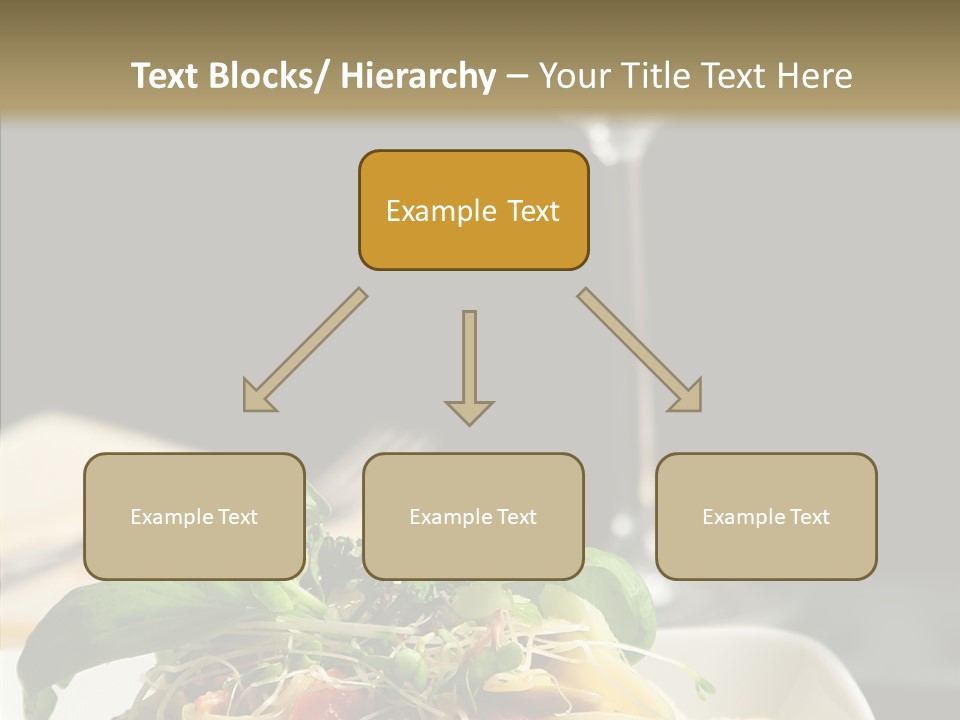 Cheese Dish Plate PowerPoint Template