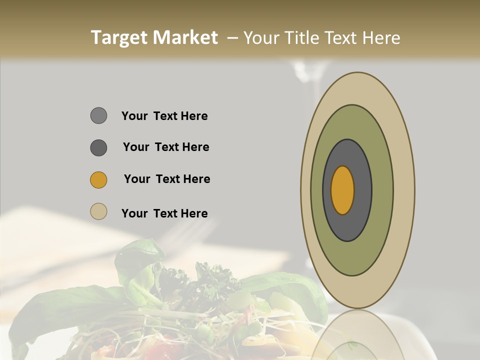 Cheese Dish Plate PowerPoint Template